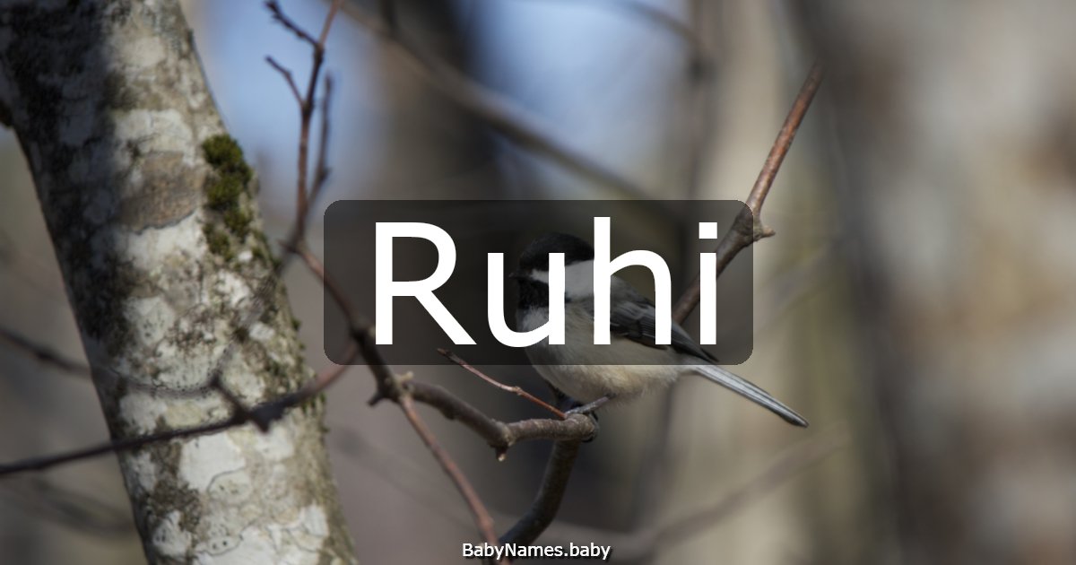 Ruhi