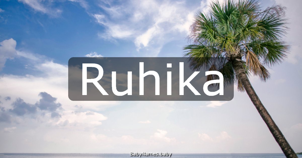 Ruhika