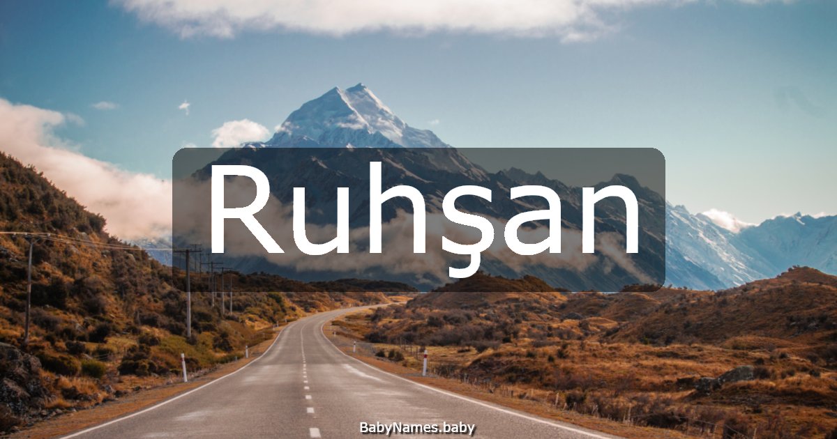 Ruhşan