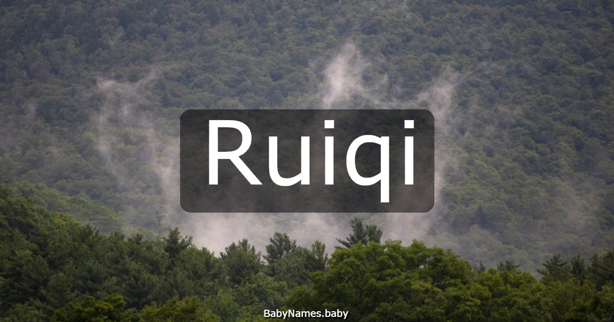 Ruiqi