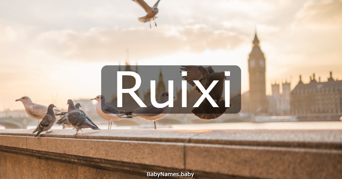 Ruixi