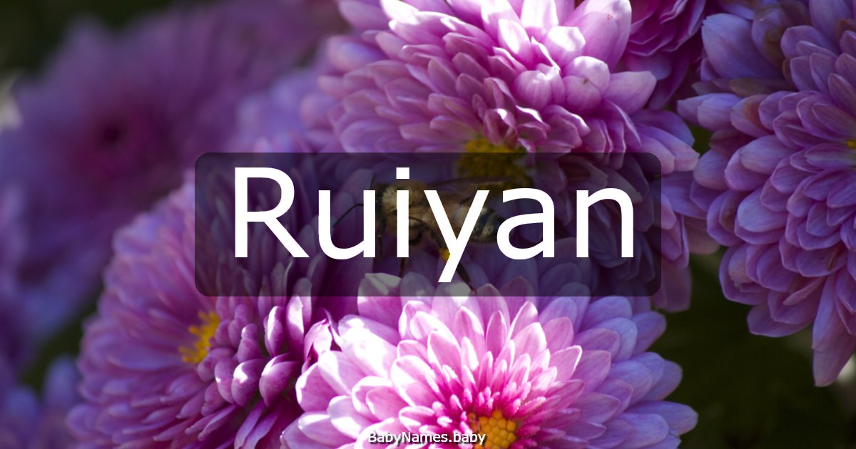 Ruiyan