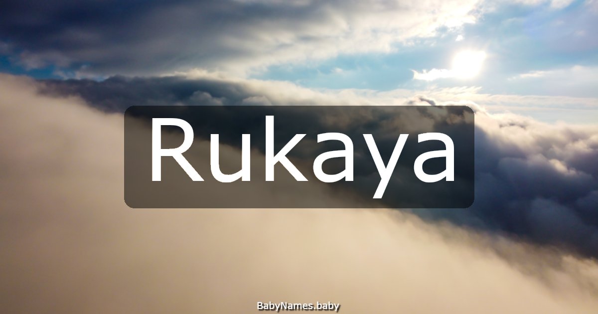 Rukaya