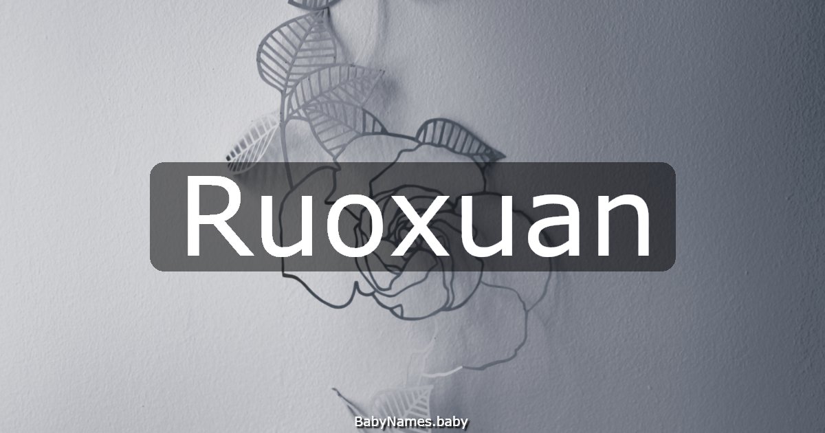 Ruoxuan
