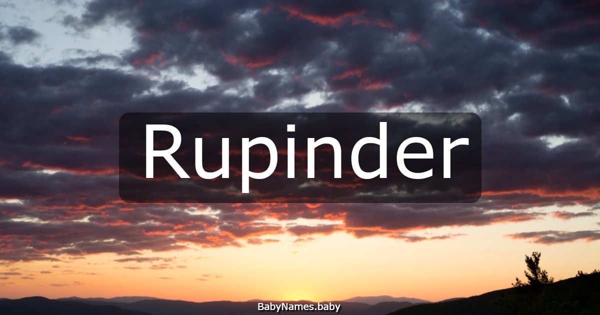Rupinder