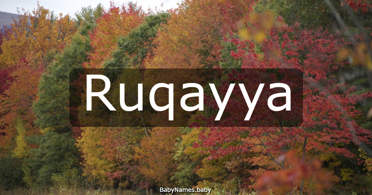 Ruqayya