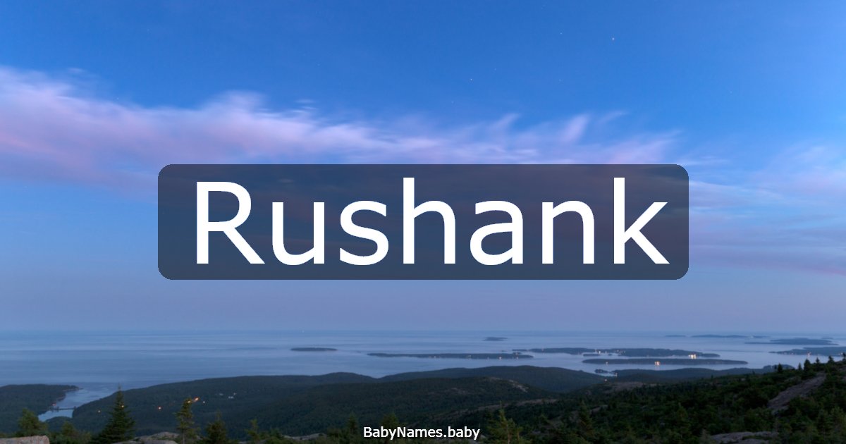 Rushank