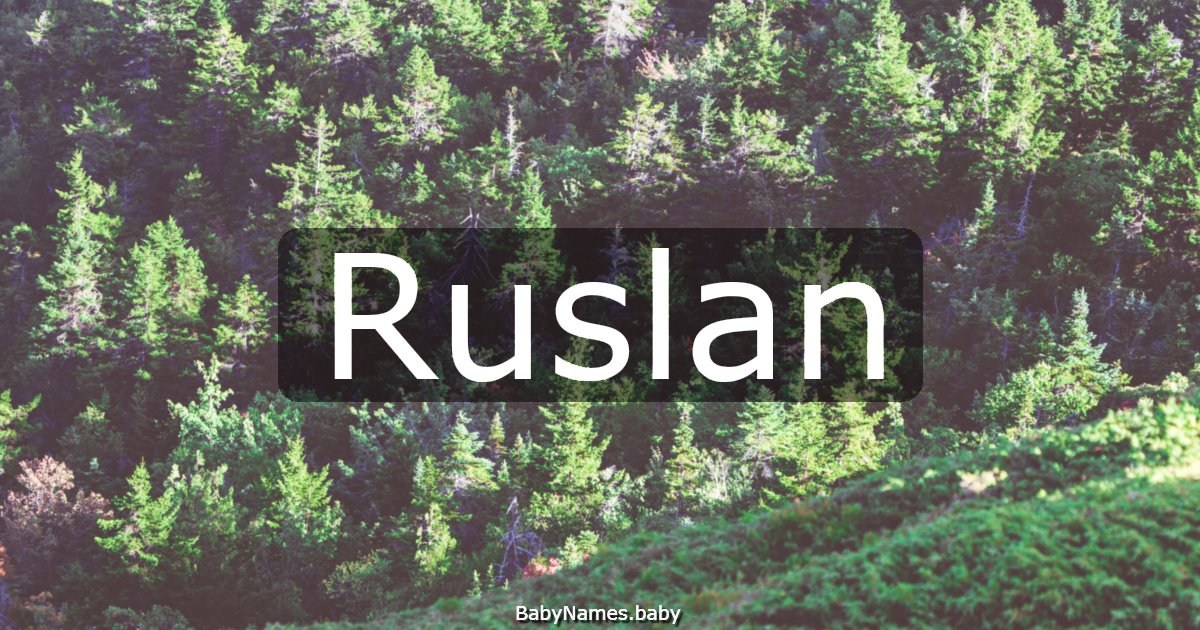 Ruslan