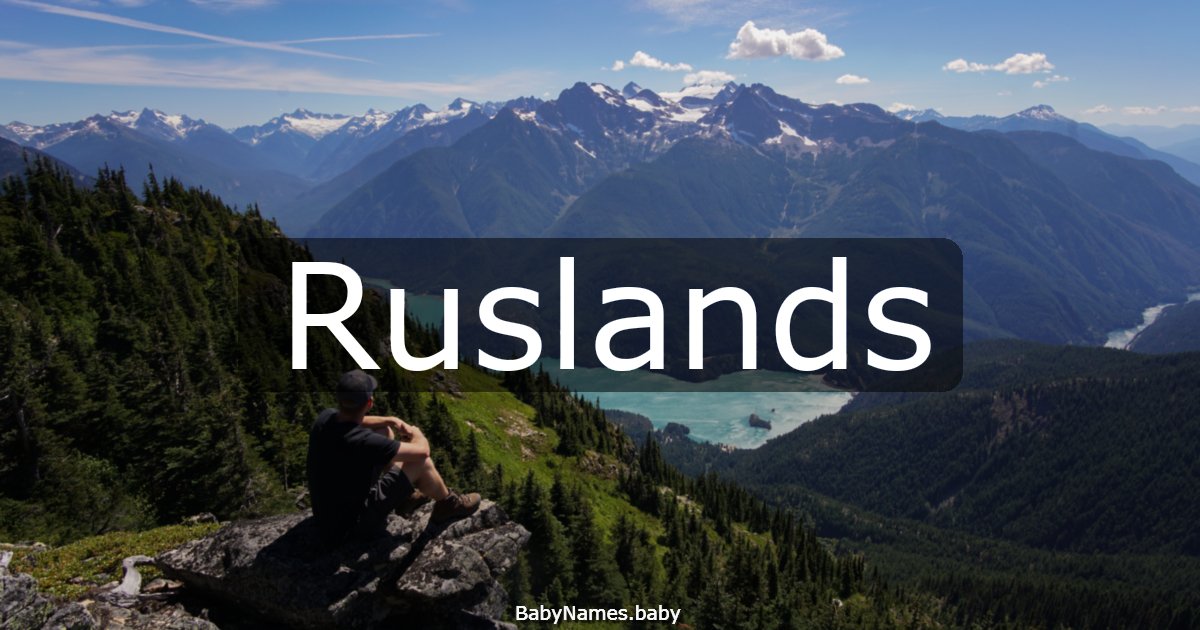 Ruslands