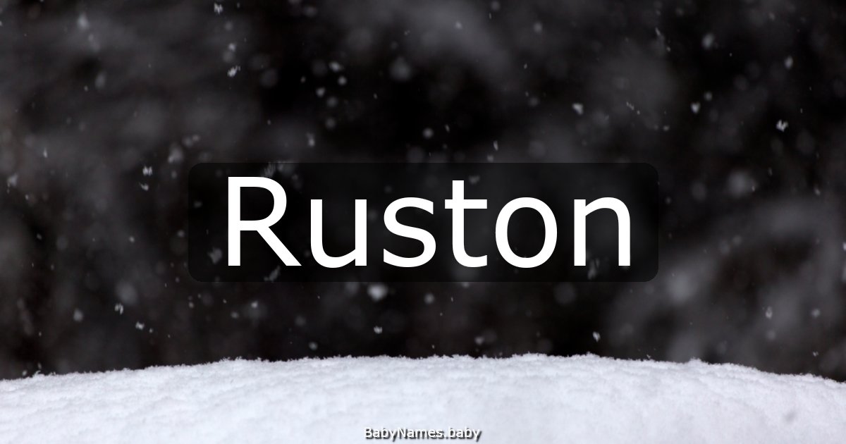 Ruston