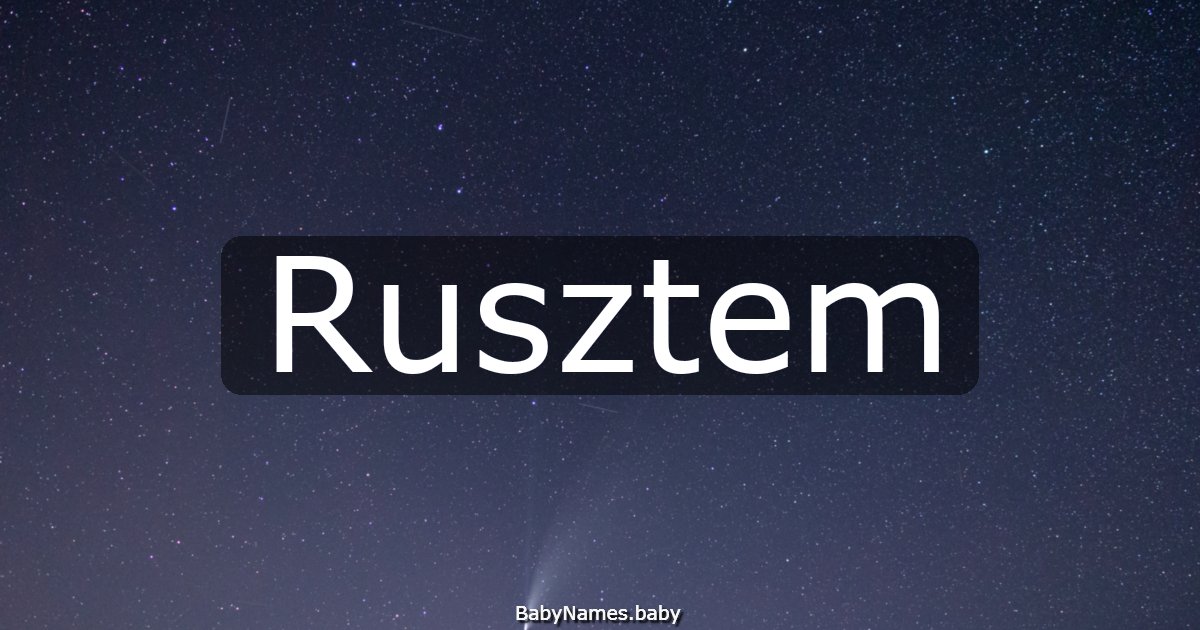 Rusztem