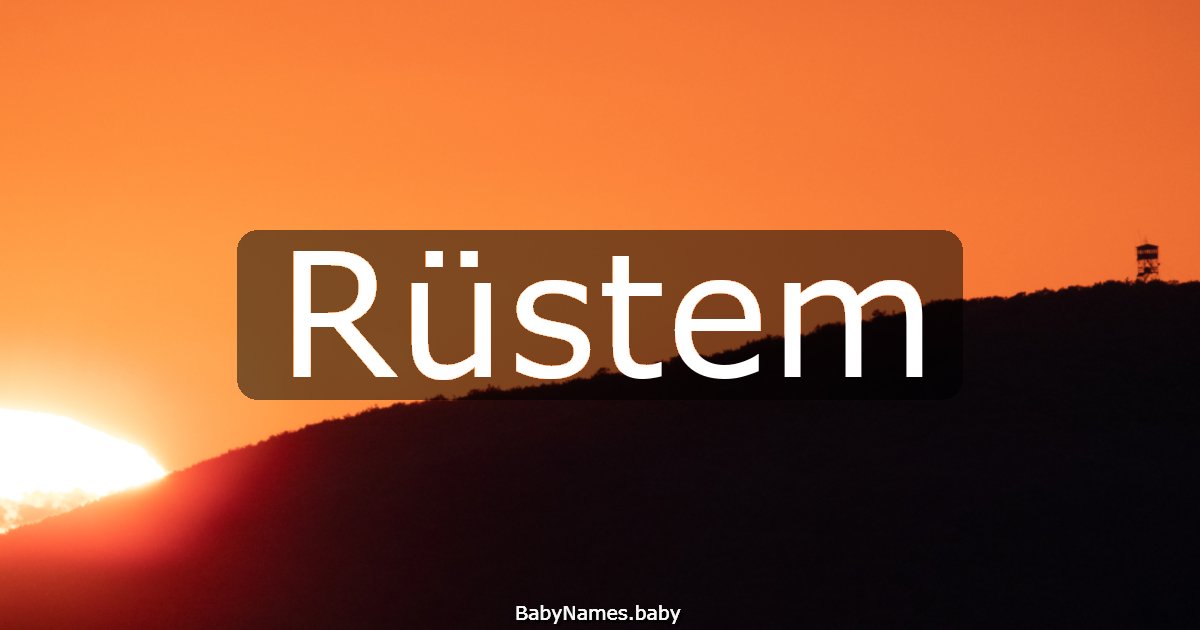 Rüstem