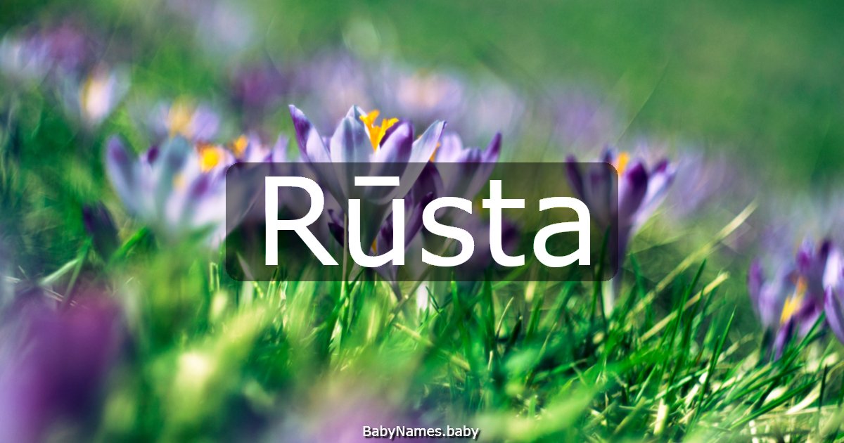 Rūsta