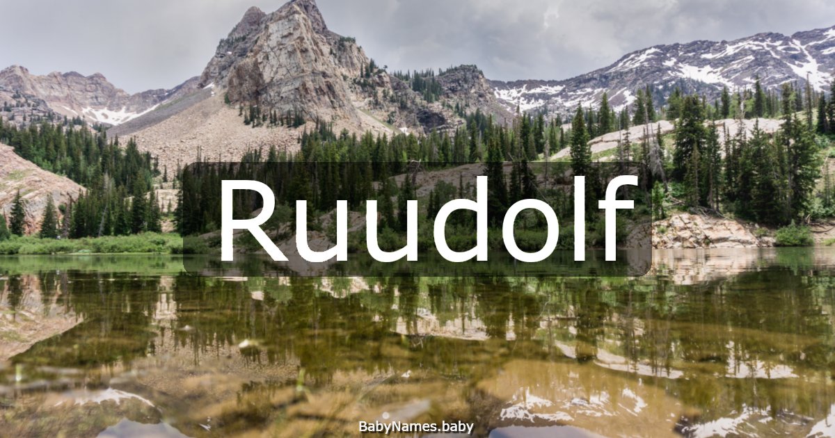 Ruudolf