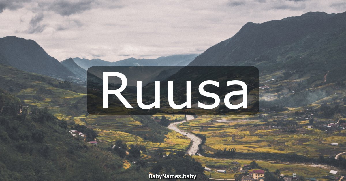Ruusa