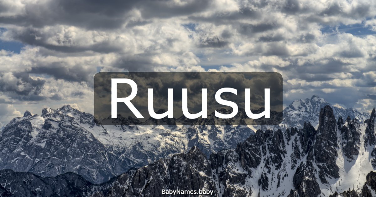 Ruusu