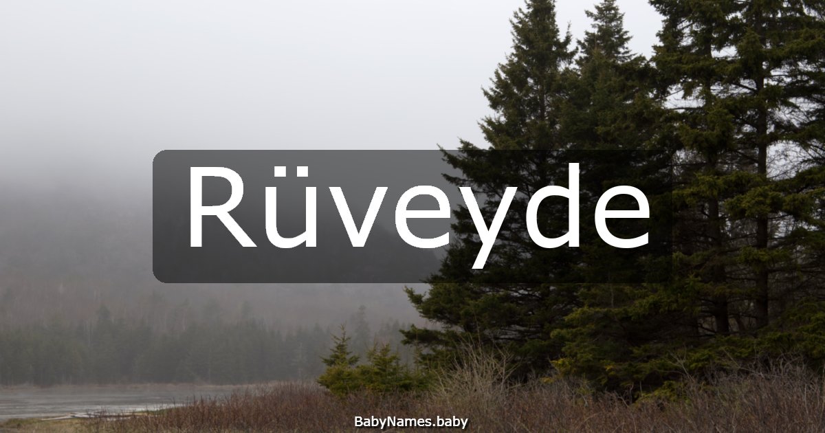 Rüveyde