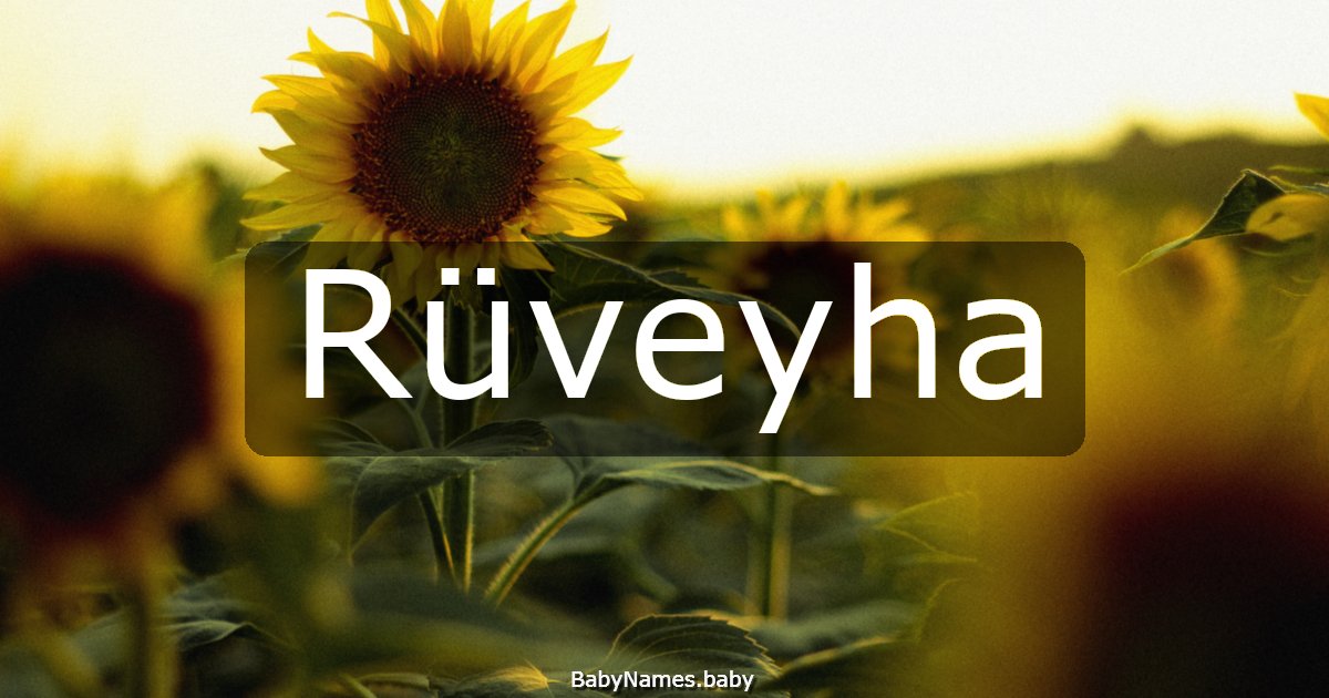 Rüveyha