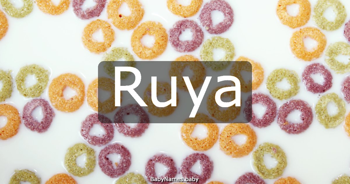 Ruya