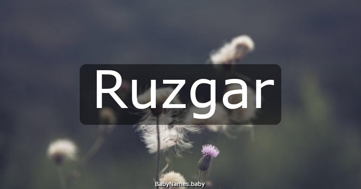 Ruzgar