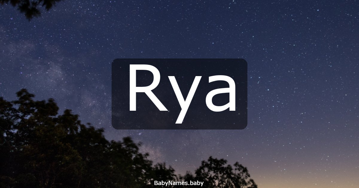 Rya