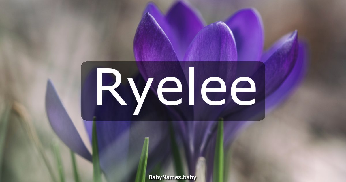 Ryelee