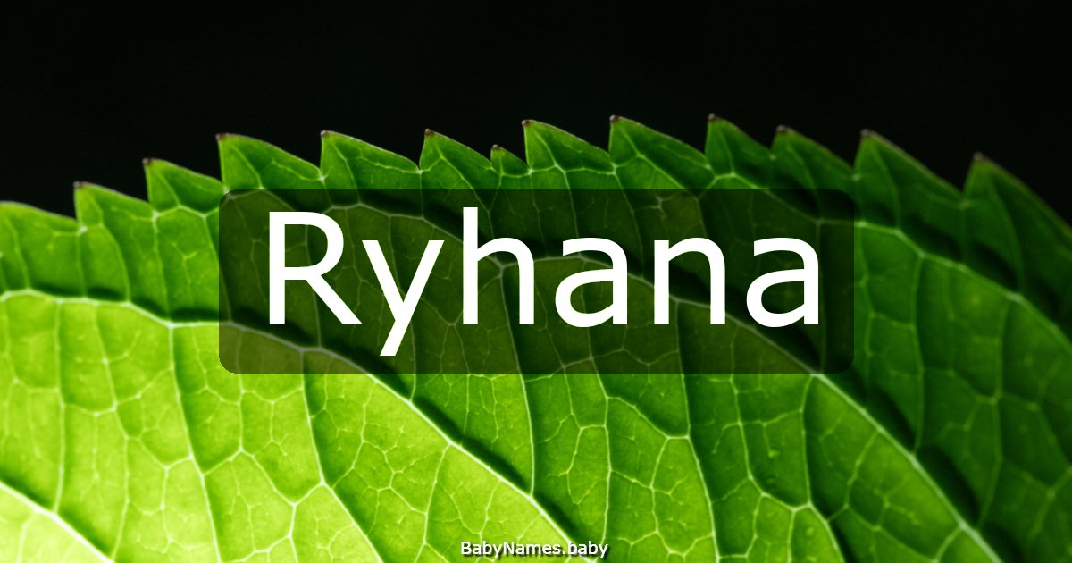 Ryhana