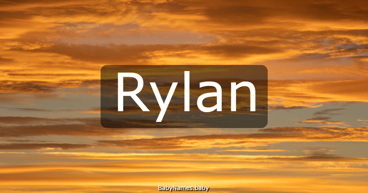 Rylan