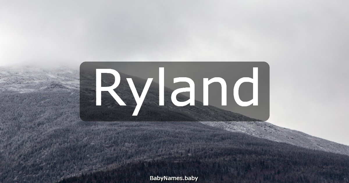 Ryland