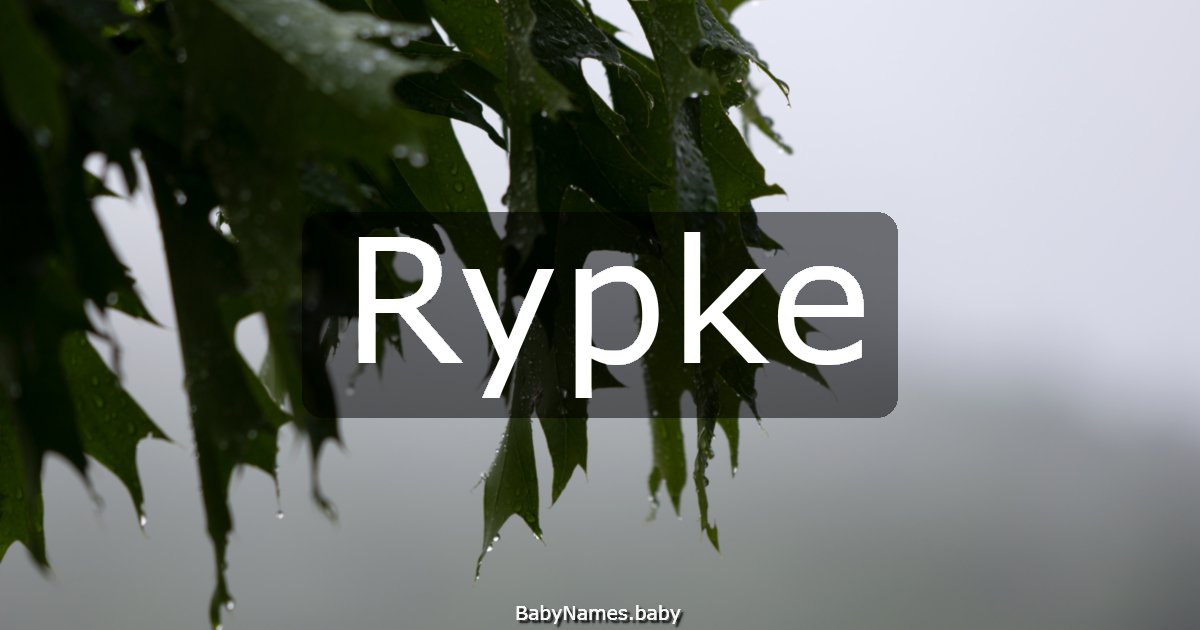 Rypke