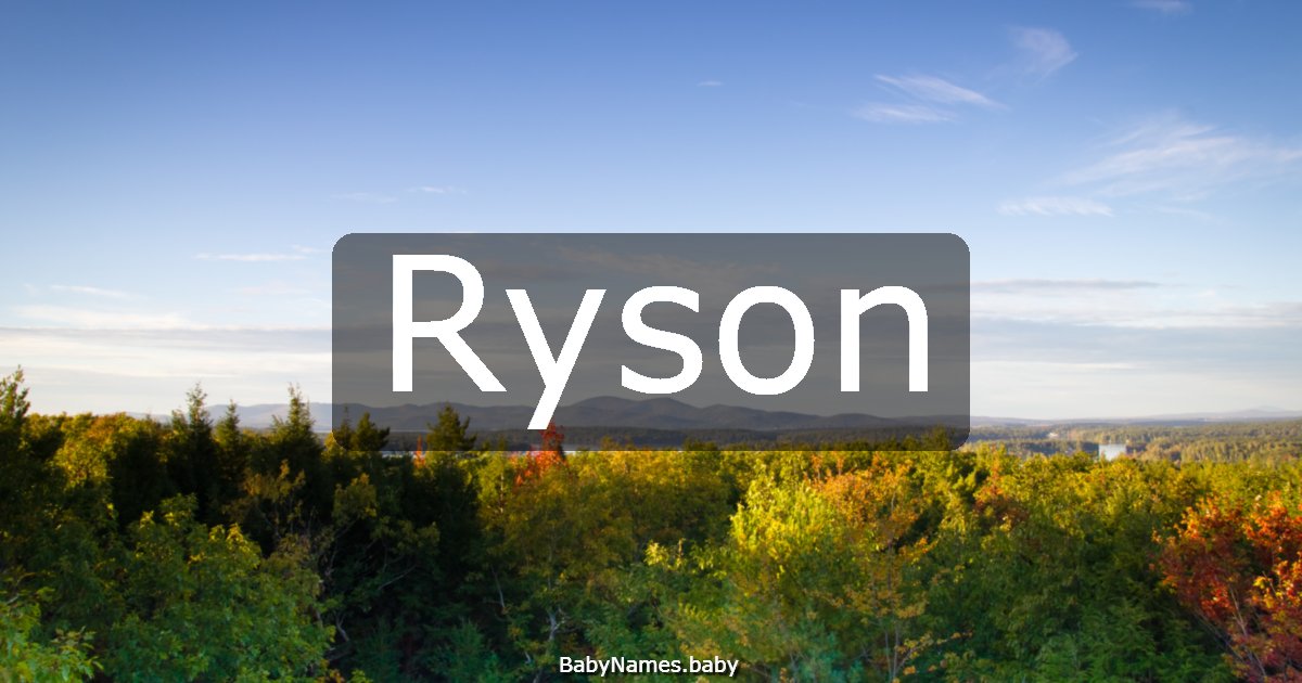 Ryson