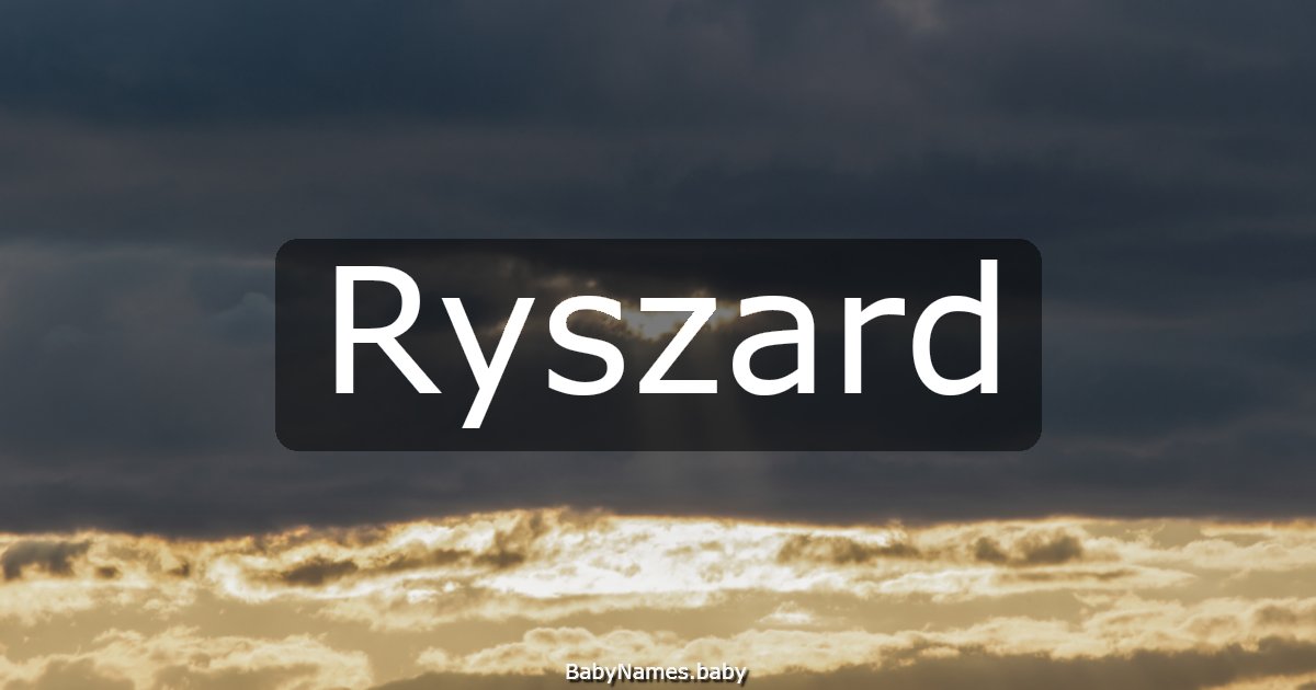 Ryszard