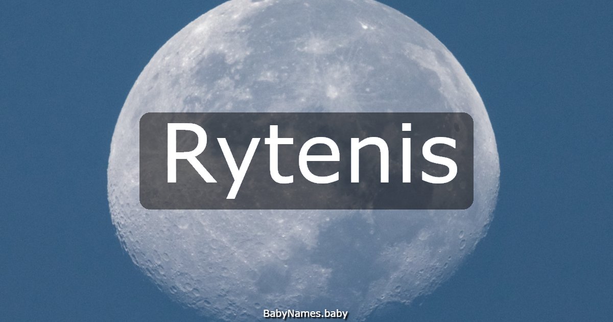 Rytenis