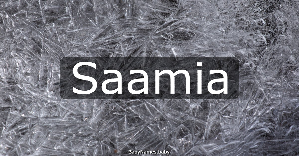 Saamia