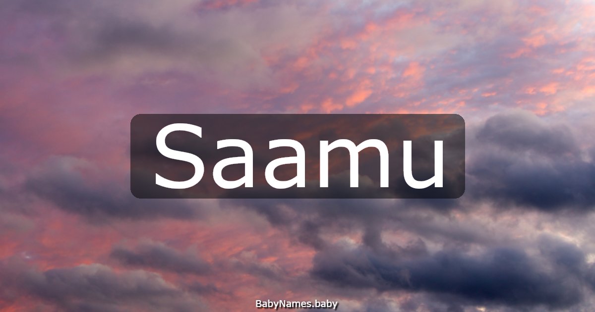 Saamu