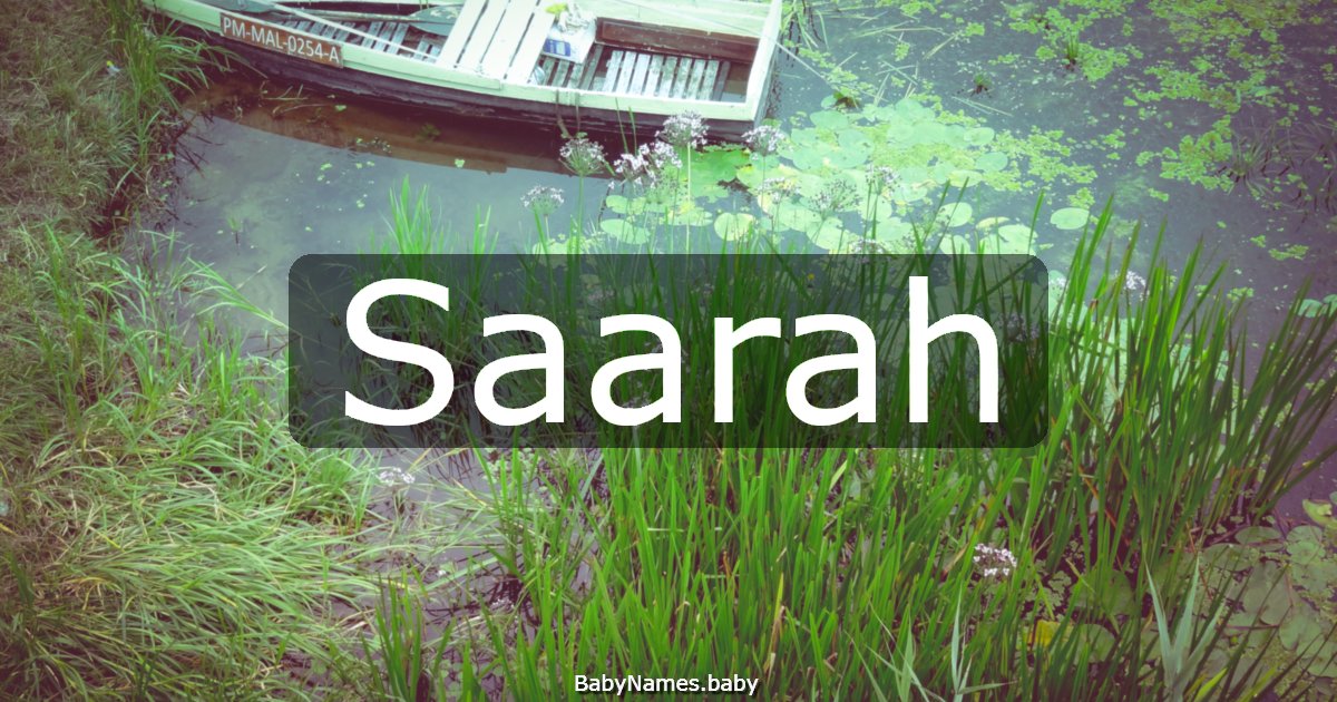 Saarah