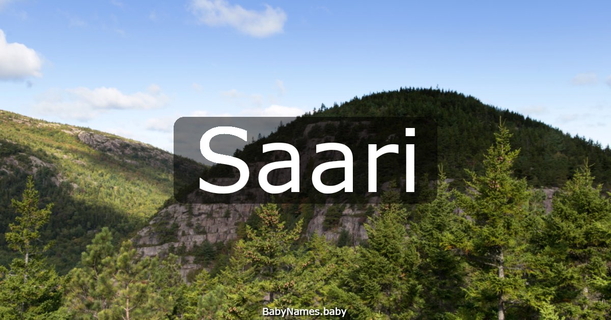 Saari