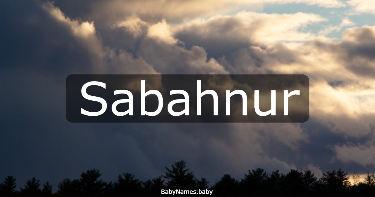Sabahnur
