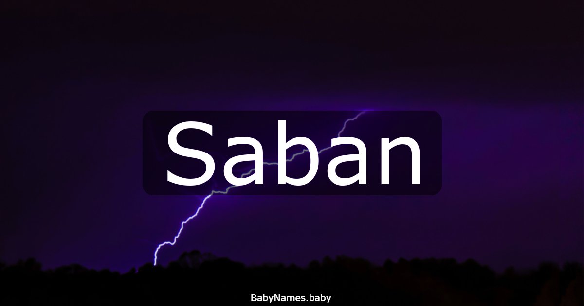 Saban