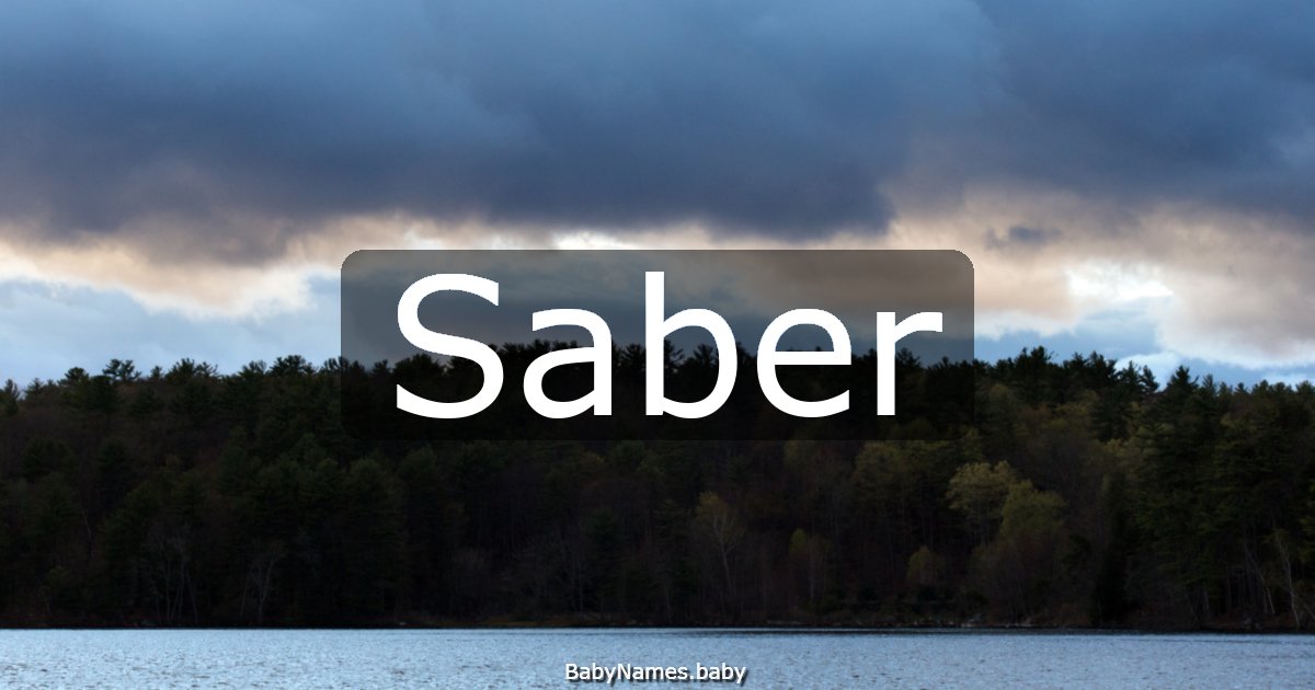 Saber