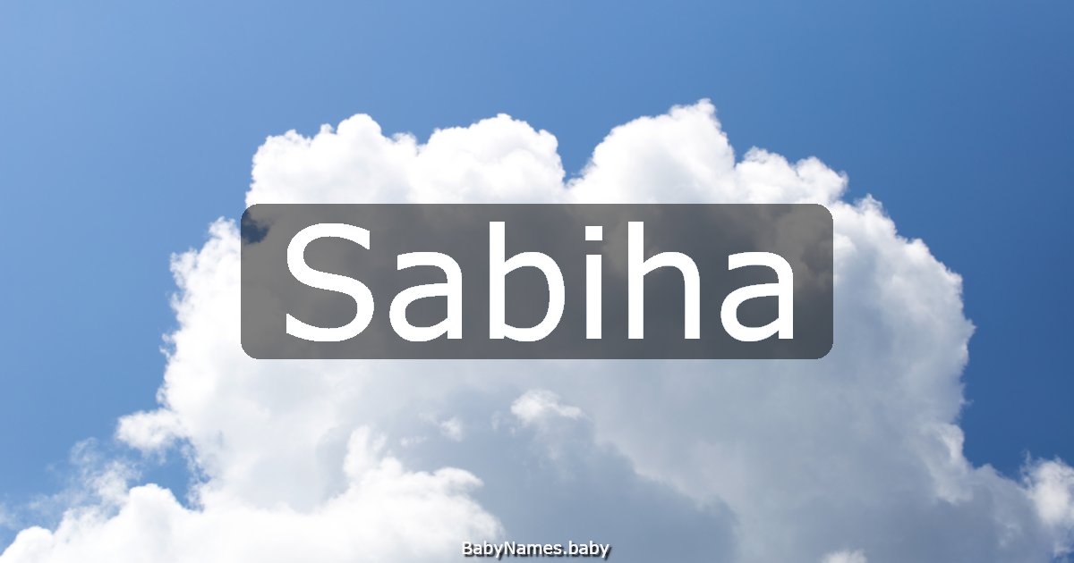 Sabiha