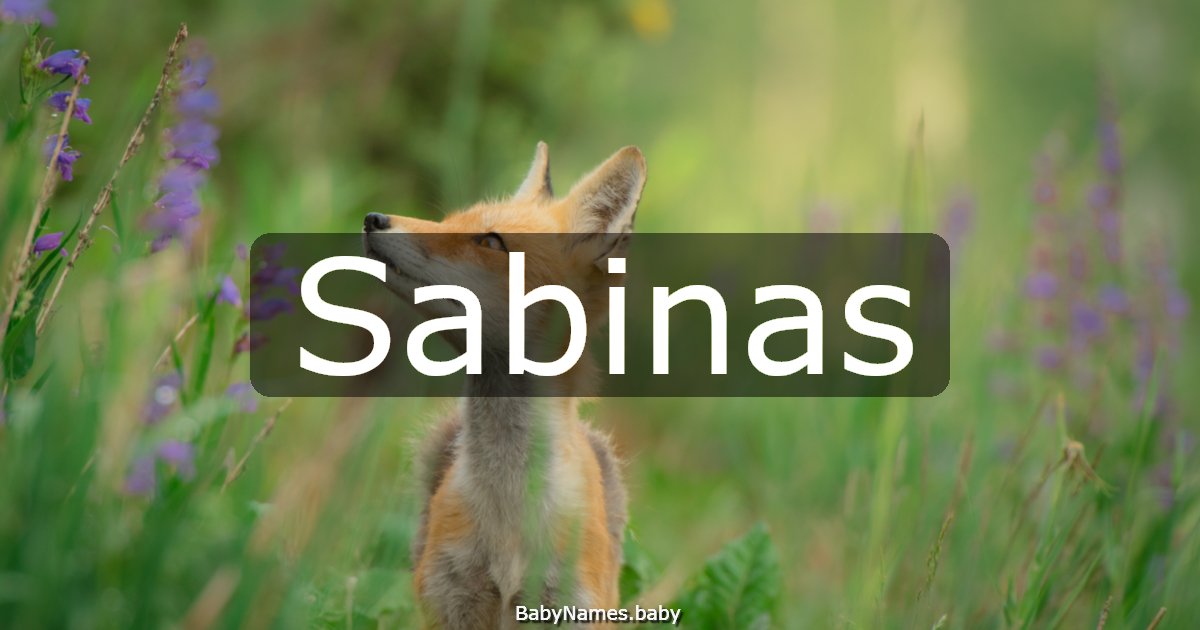 Sabinas