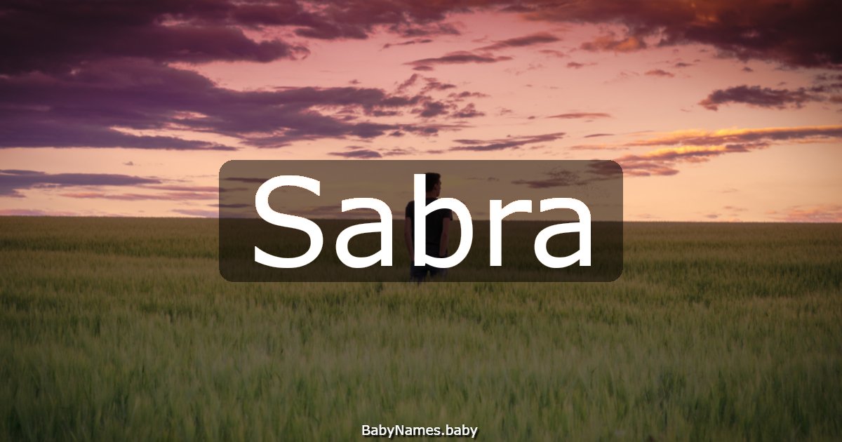 Sabra