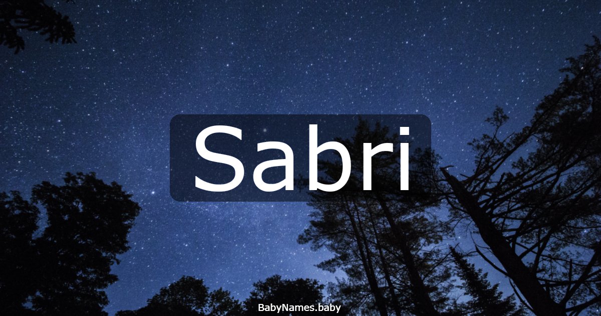 Sabri