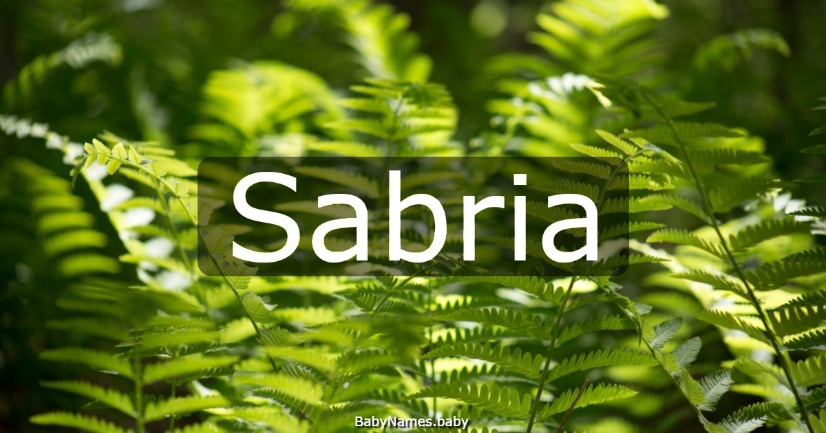 Sabria
