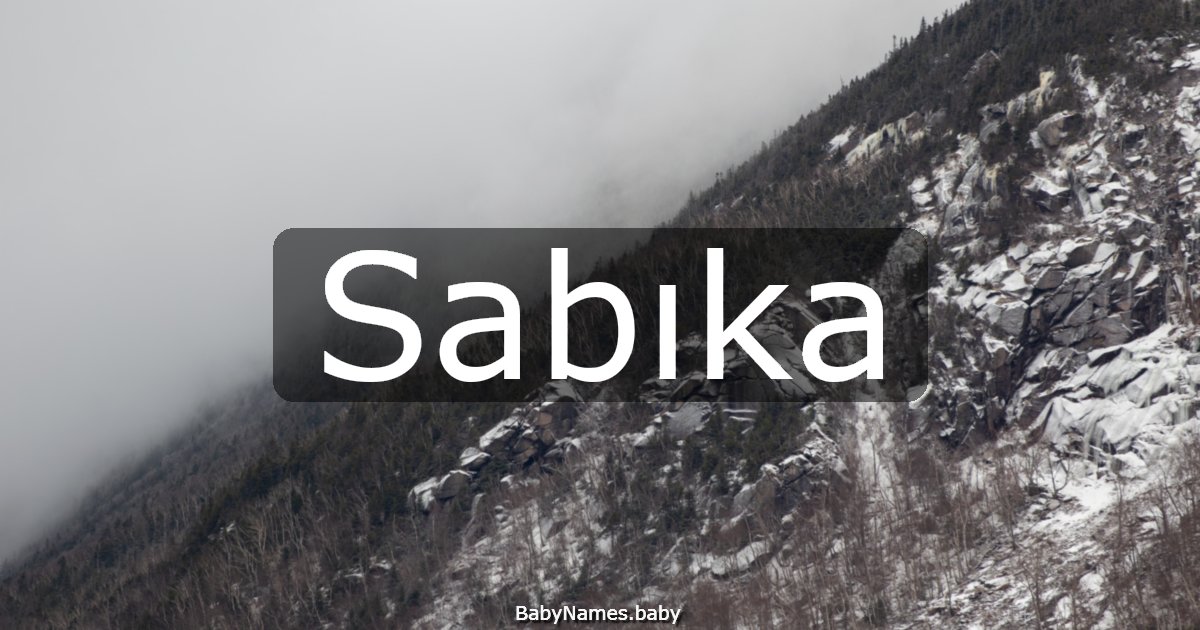 Sabıka