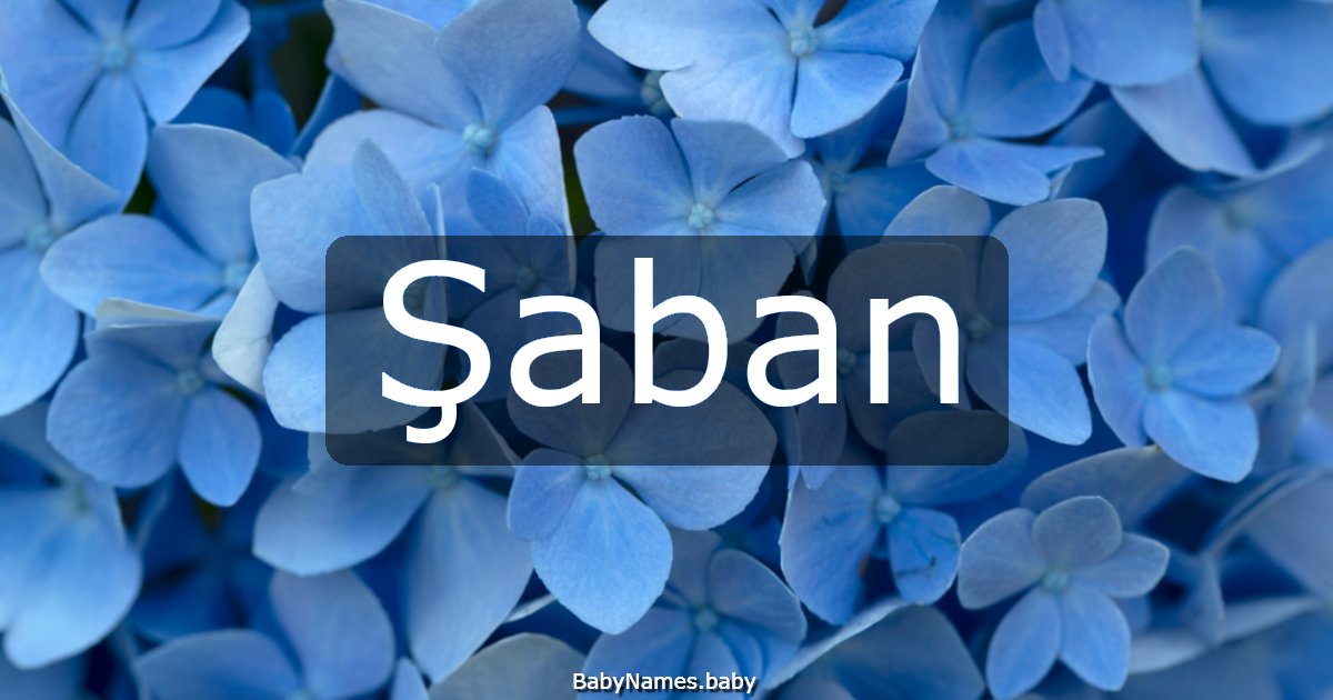 Şaban