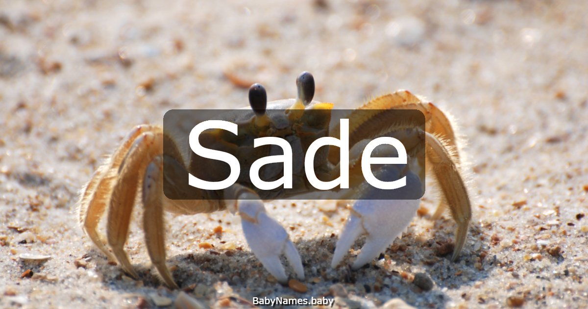Sade