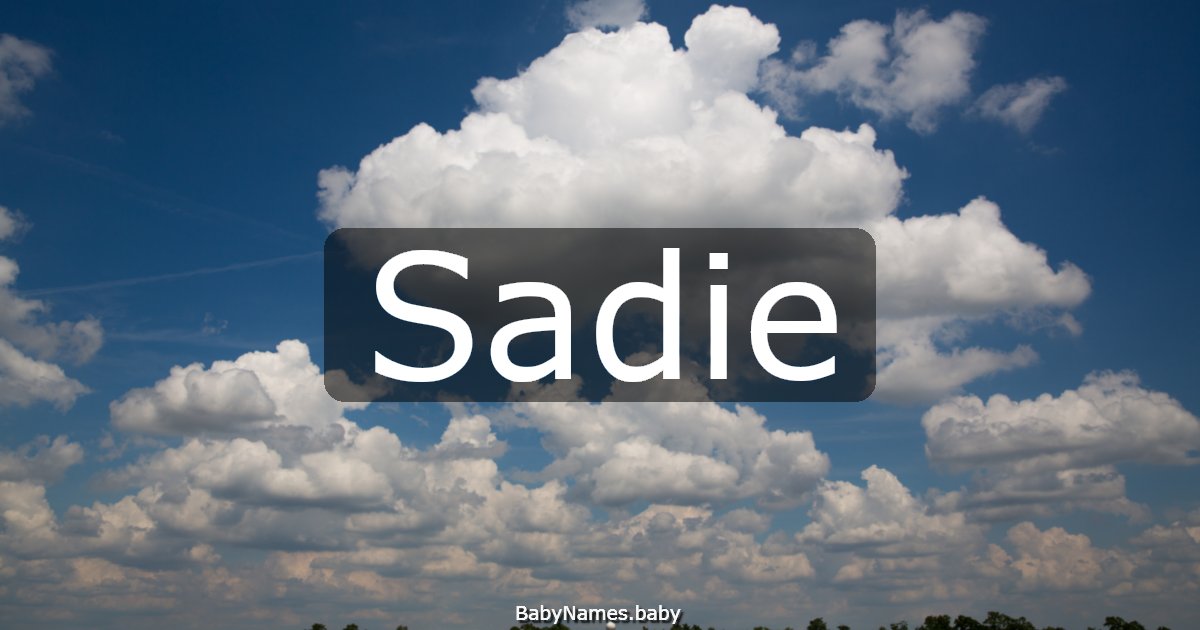 Sadie