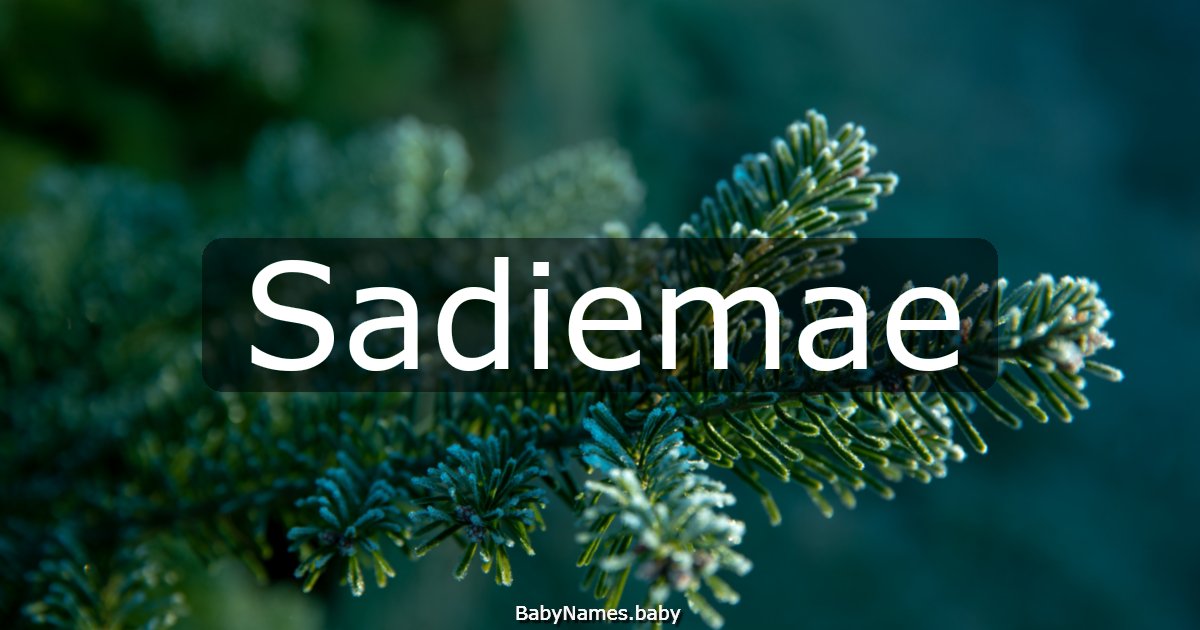 Sadiemae